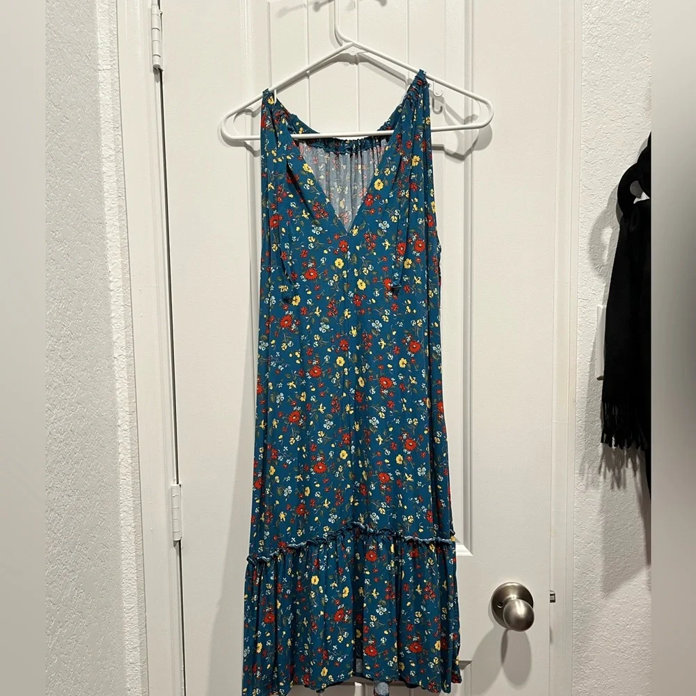 Time and Tru Women's Halter Tie Back Dress Size S - Picture 5 of 8
